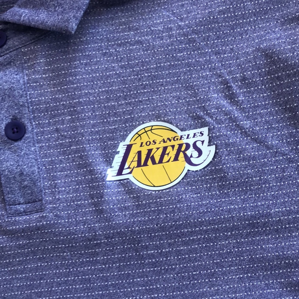 LA Lakers  men’s Columbia Polo. NWT